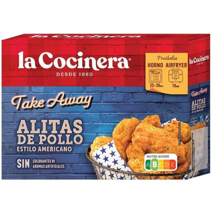 ALITAS POLLO AMERICANO LA COCINERA BOLSA 400 GR