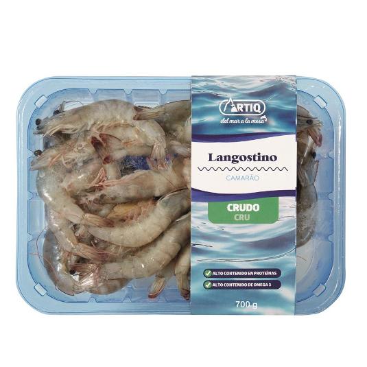 LANGOSTINO CRUDO 28/42 ARTIQ BDJA 700 GR