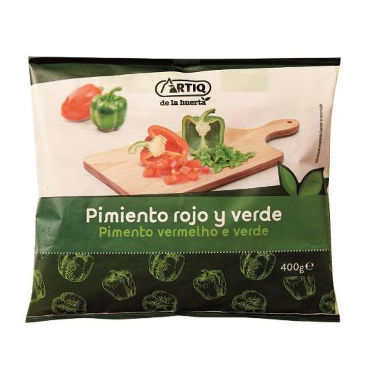 PIMIENTO ROJO Y VERDE ARTIQ BOLSA 400 GR