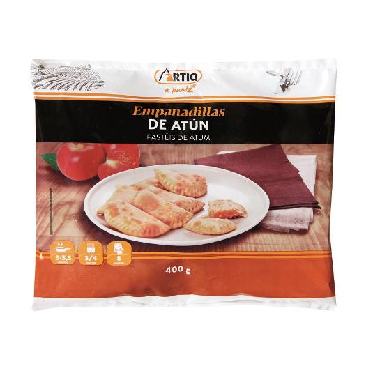 EMPANADILLAS ATUN ARTIQ BOLSA 400 GR