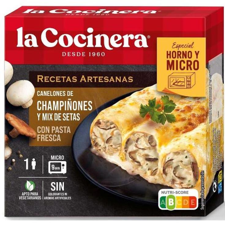 CANELON CHAMPIÑONES MIX SETAS COCINERA ESTCH 280 GR