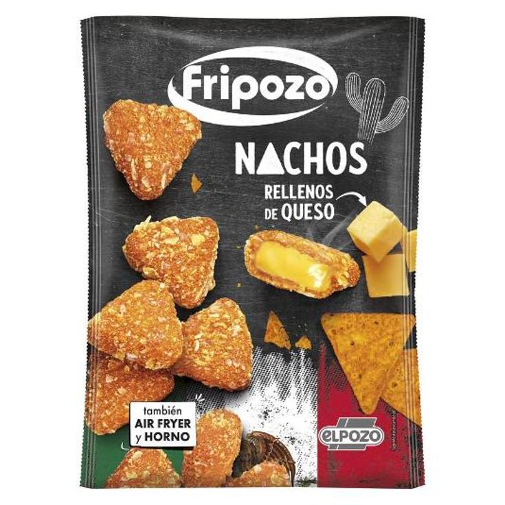 NACHOS RELLENOS QUESO FRIPOZO BOLSA 250 GR