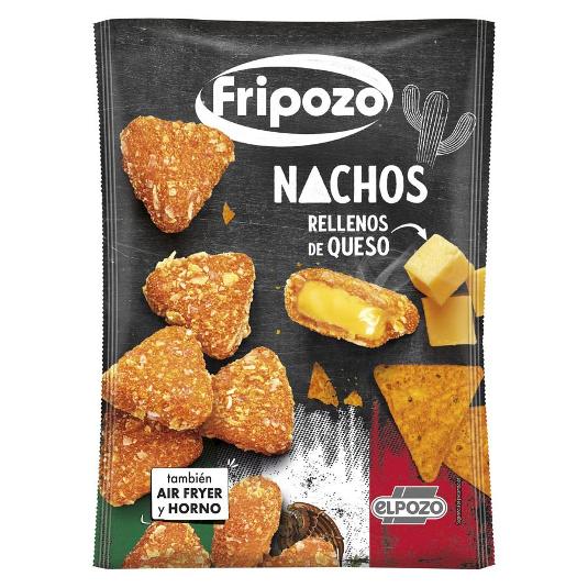 NACHOS RELLENOS QUESO FRIPOZO BOLSA 250 GR