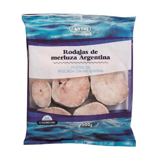 RODAJAS MERLUZA ARTIQ BOLSA 500 GR