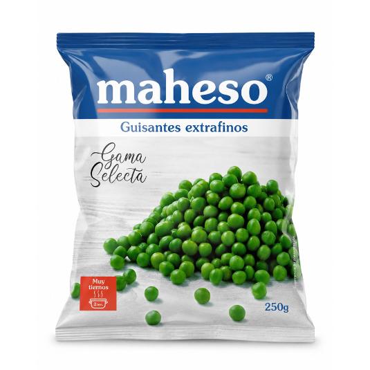 GUISANTES EXTRAFINOS MAHESO BOLSA 250 GR
