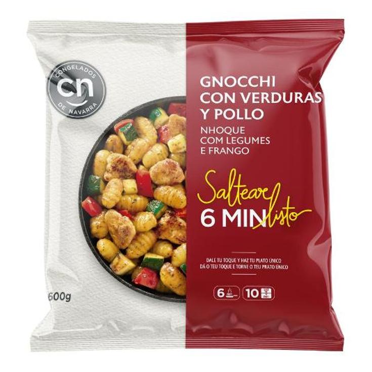 GNOCCHIS VERDURAS POLLO CN BOLSA 600 GR