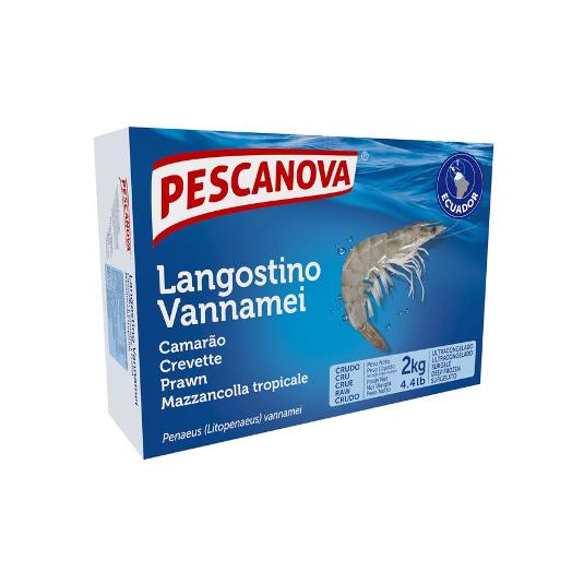 LANGOSTINO CRUDO 30/40 PESCANOVA ESTCH 2 KG