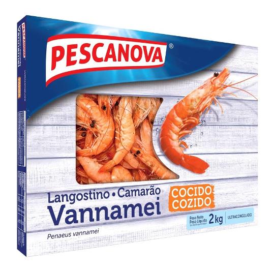 LANGOSTINO COCIDO 30/40 PESCANOVA ESTCH 2 KG
