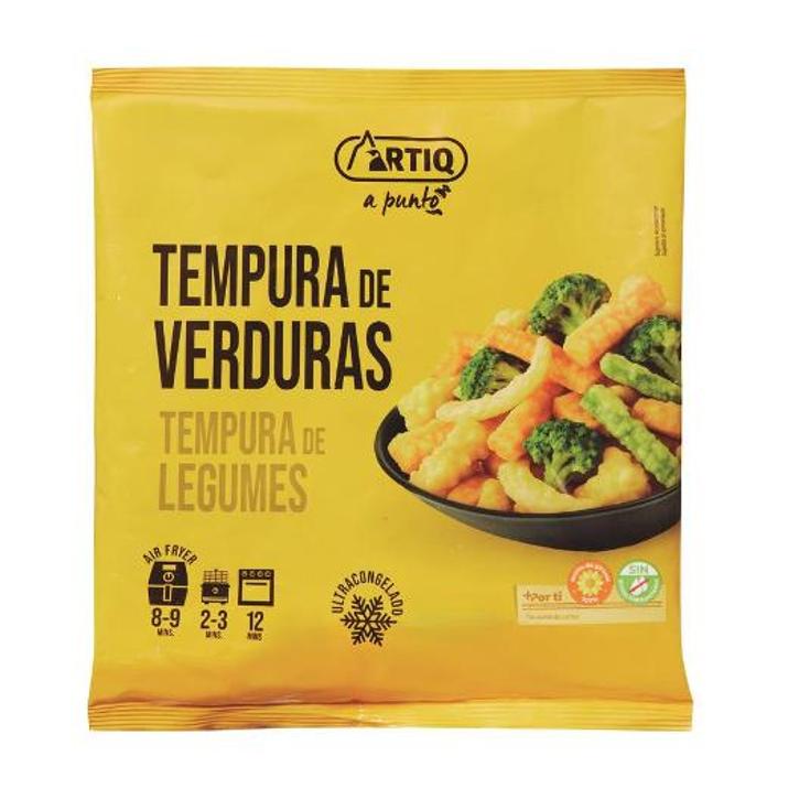 TEMPURA DE VERDURAS ARTIQ BOLSA 400 GR
