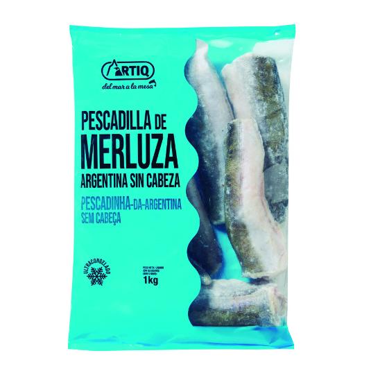 PESCADILLA DE MERLUZA SIN CABEZ ARTIQ BOLSA 1 KG