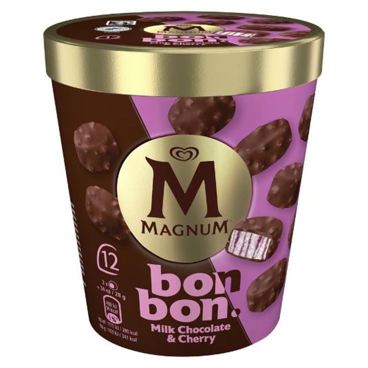 HELADO BOMBONES CHERRY X12 MAGNUM ESTCH 168 GR