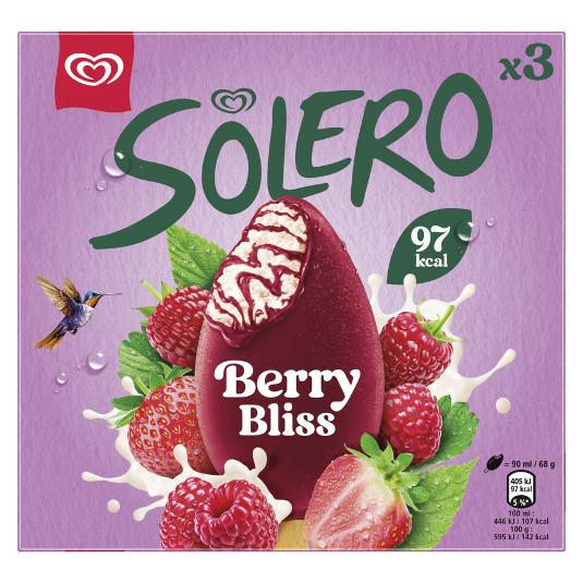 HELADO BOMBON BERRY X3 SOLERO ESTCH 204 GR