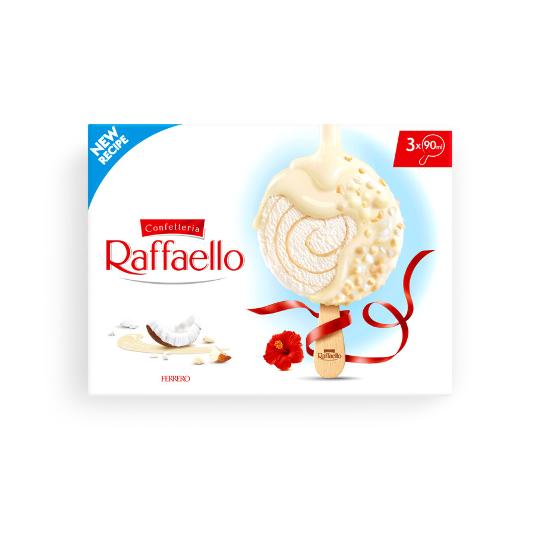HELADO BOMBON X3 RAFFAELLO CAJA 190 GR