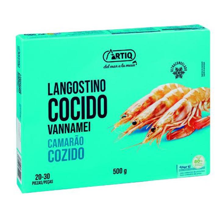 LANGOSTINO COCIDO 20/30 ARTIQ ESTCH 500 GR
