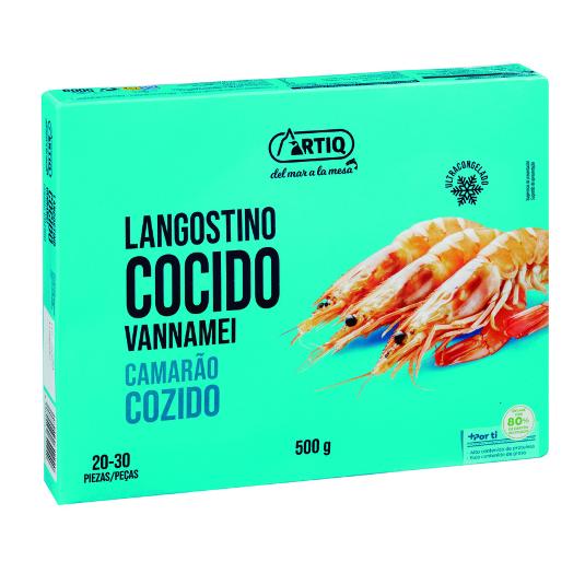 LANGOSTINO COCIDO 20/30 ARTIQ ESTCH 500 GR