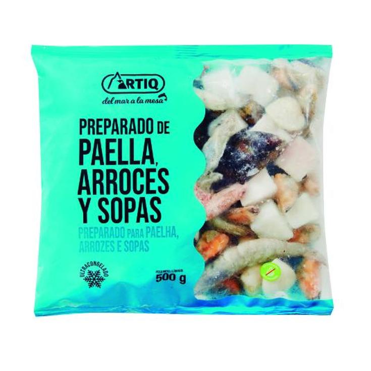 PREPARADO PAELLA ARROCES Y SOPA ARTIQ BOLSA 500 GR