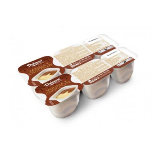 HELADO VASO VAINILLA-CHOCO X6 DULCESOL PACK 312 GR