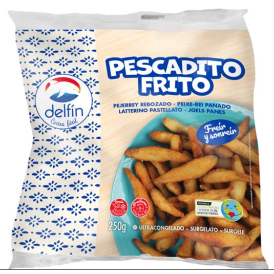 PESCADITO FRITO DELFIN BOLSA 250 GR