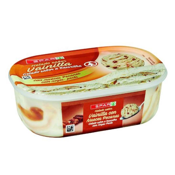 HELADO VAINILLA NUECES PECAN SPAR TRNNA 490 GR