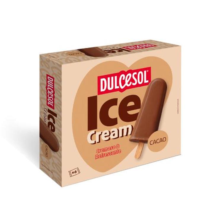HELADO CREMOSITO CHOCOLATE X6 DULCESOL PACK 288 GR