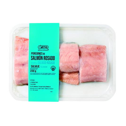 SALMON SALVAJE PORCIONES ARTIQ BDJA 230 GR