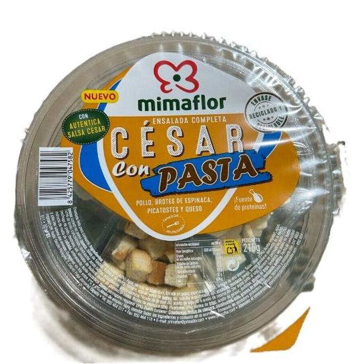 ENSALADA CESAR PASTA MIMAFLOR BOLW 215 GR