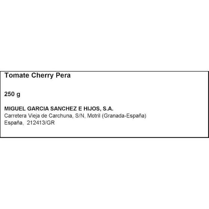 TOMATE CHERRY PERA UND UD