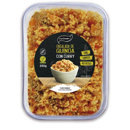 ENSALADA QUINOA CURRY SURINVER BOLSA 250 UD