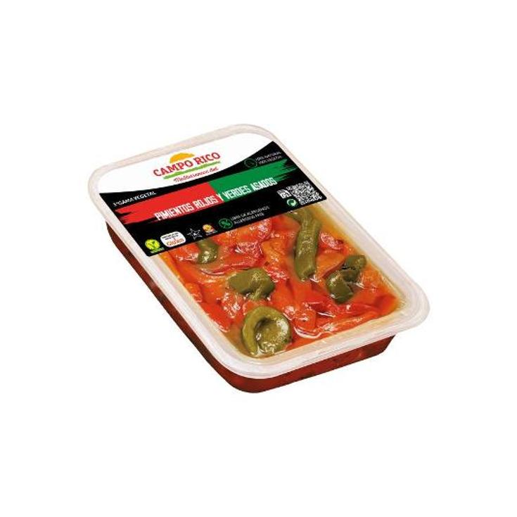 TIRAS PIMI-MEZCLA-ROJO-VERDE CAMPO RICO BDJA 350 GR