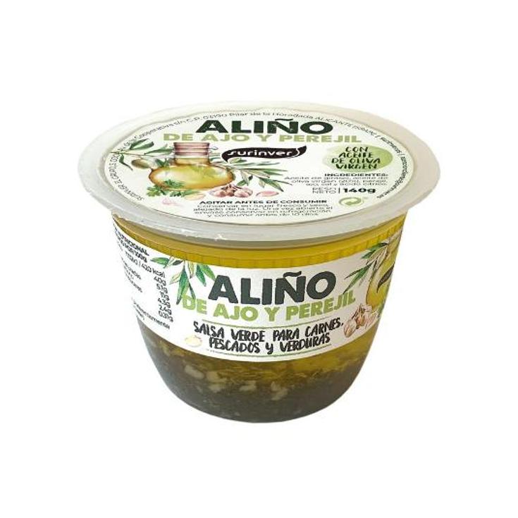 ALIÑO AOVE AJO Y PEREGIL SURIVER BDJA 230 GR