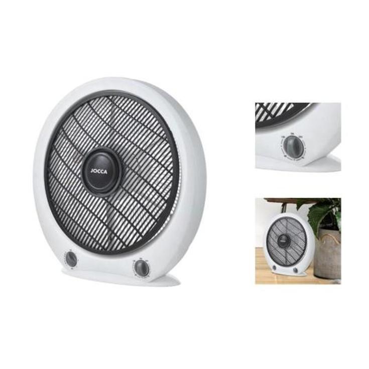 VENTILADOR BOX FAN BLANCO JOCCA UNIDAD