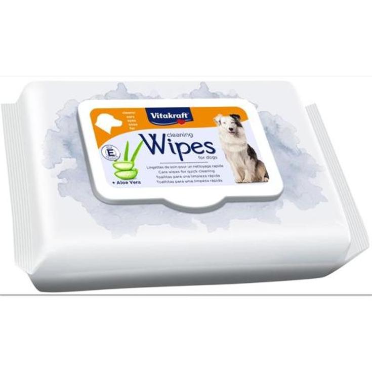 TOALLITAS HIGIENICAS PERRO WIPES PQTE 40 UD
