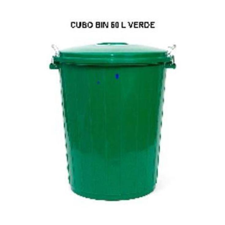 CUBO BIN 50 L VERDE UNIDAD