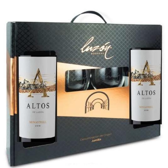 ESTUCHE 2 BOTELLAS CRIANZA ALTOS LUZON ESTCHE 150 CL