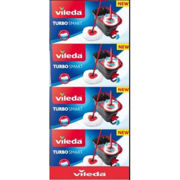 PILADA TURBO SMART 5 UD+ 6 REC VILEDA PACK 4 UD
