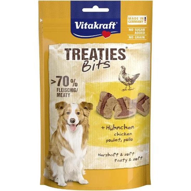 BOCADITOS TREATIES POLLO PERROS VITAKRAFT BOLSA 120 GR