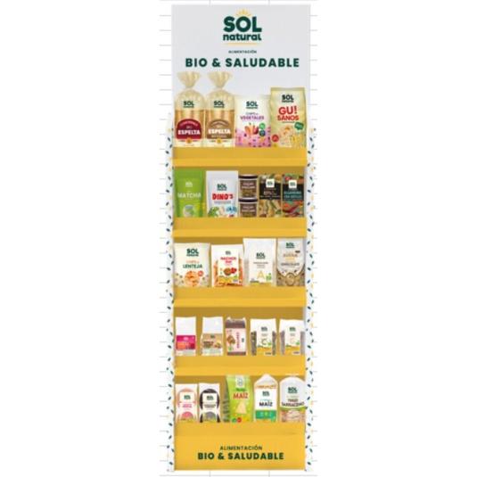 EXPOSITOR GRANDE BIO SOL NATURAL LOTE