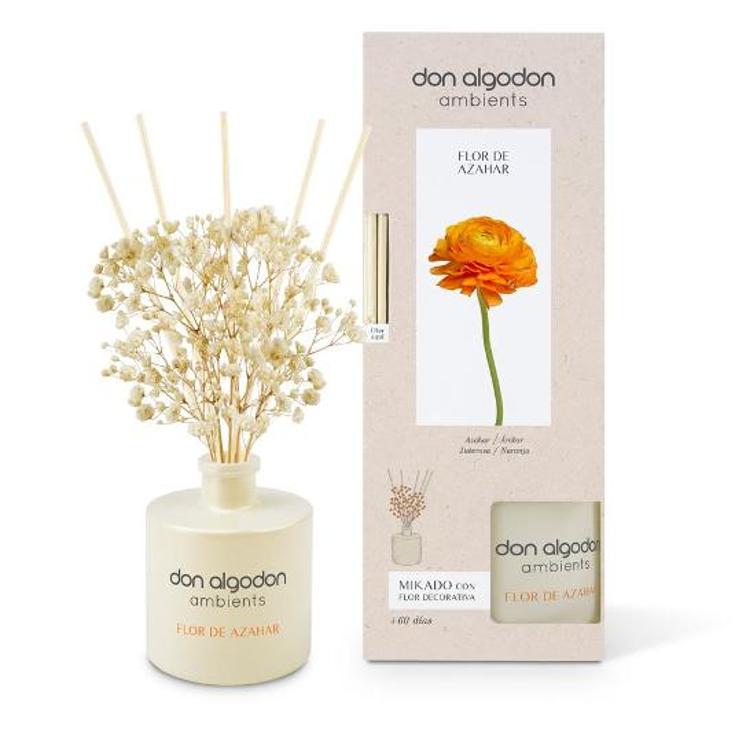 AMBIENT.CON FLOR DECO AZAHAR DON ALGODON BTLLA 55 ML