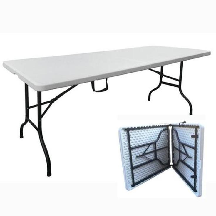 MESA PLEGABLE 180X70X74CM UNIDAD