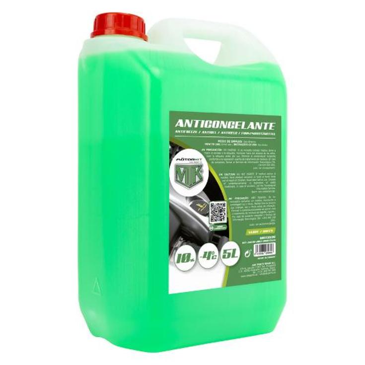 ANTICONGELANTE VERDE 5L. 10% UND