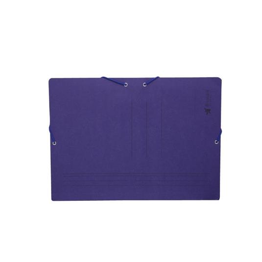 CARPETA GOMAS FOLIO AZUL UNIDAD 1 UD