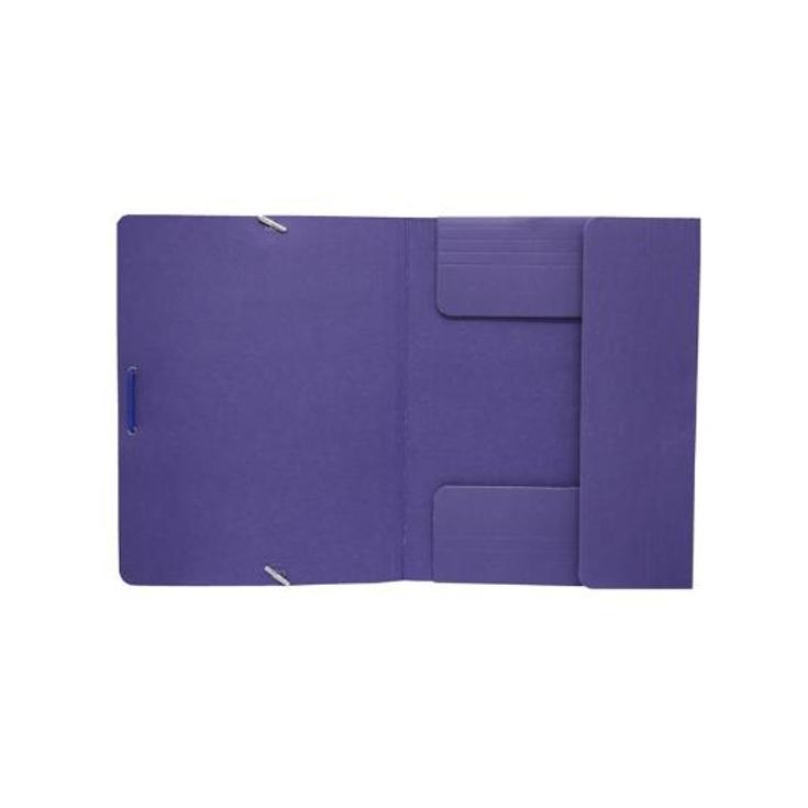 CARPETA GOMAS CUARTO AZUL UND