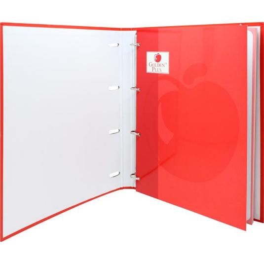 CARPETA 4 ANILLAS CON REC.ROJA UNIDAD 1 UD