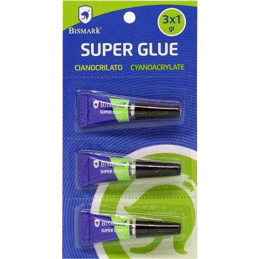PEGAMENTO 3 X 1 GR SUPER BISMARK BLIST 1 UD