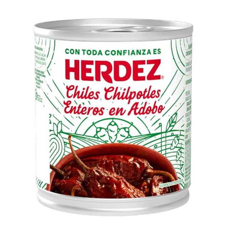 CHILE CHIPLOTE ADOBO HERDEZ LATA 198 GR