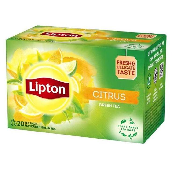 TE VERDE CITRUS LIPTON CAJA 20 UD