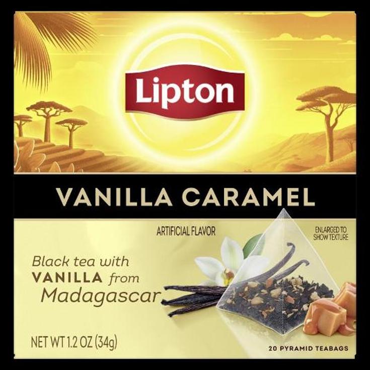 TE VAINILLA CARAMEL LIPTON CAJA 20 UD