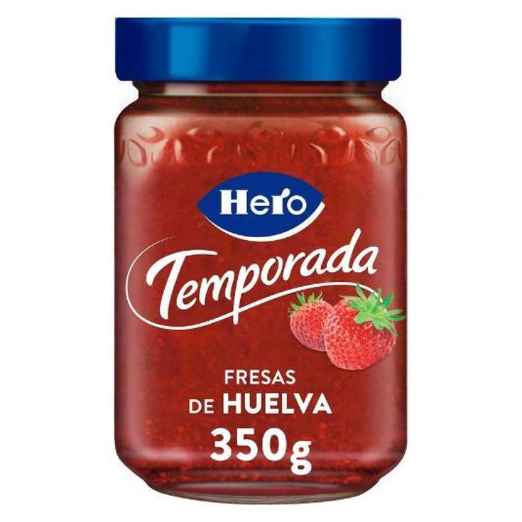 MERMELADA TEMPORADA FRESA HERO FRASCO 350 GR