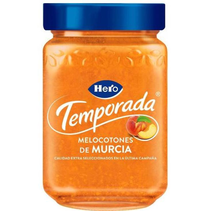 MERMELADA TEMPORADA MELOCOTON HERO FRASCO 350 GR