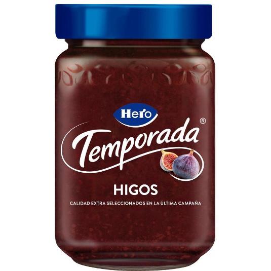 MERMELADA TEMPORADA HIGO HERO FRASCO 350 GR